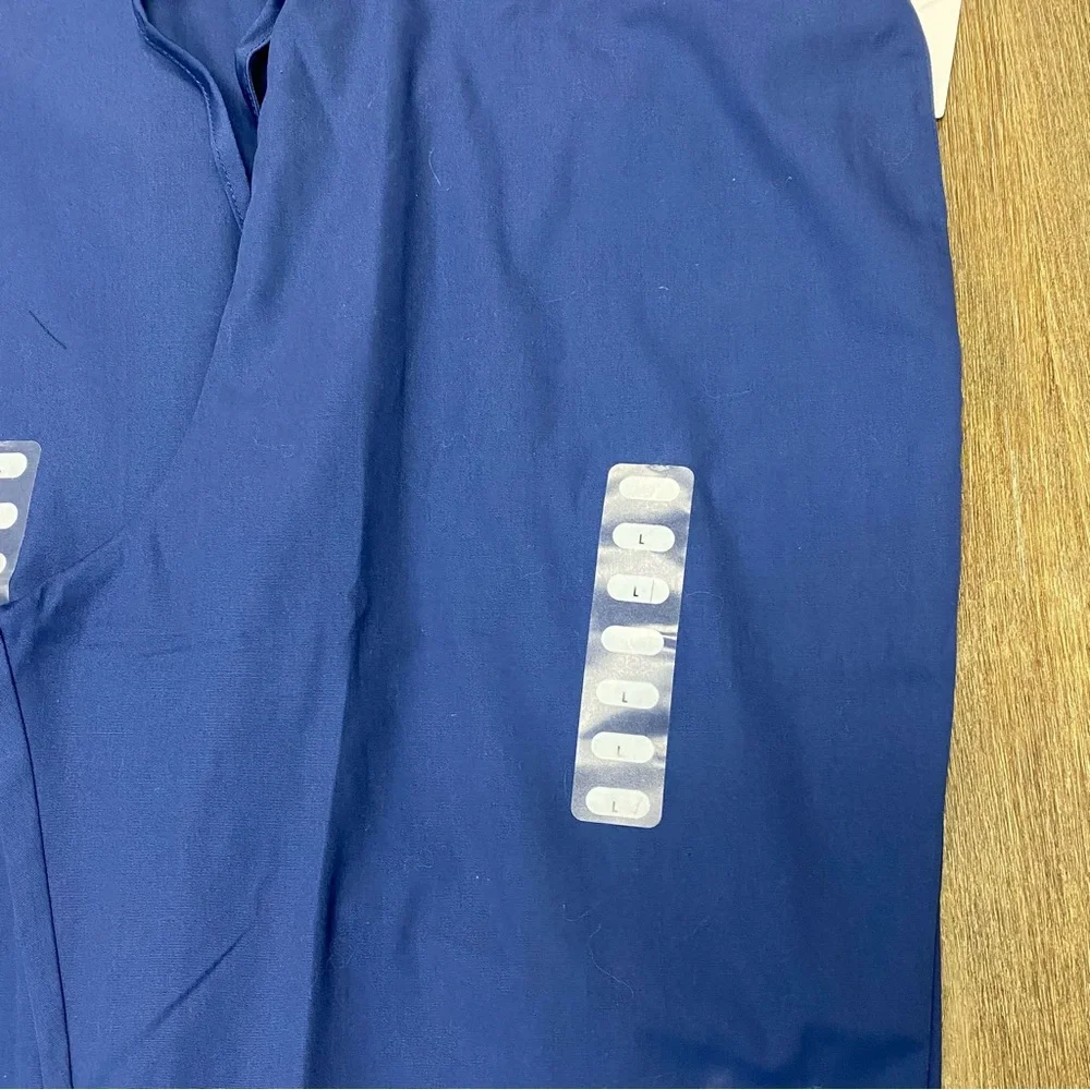 Cherokee Ladies‎ Medical Navy Scrub Bottoms Pants Lot Of 4 Drawstring Waist Sz L